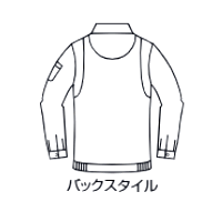 BURTLE(バートル)作業服7031長袖ジャケットバックスタイル