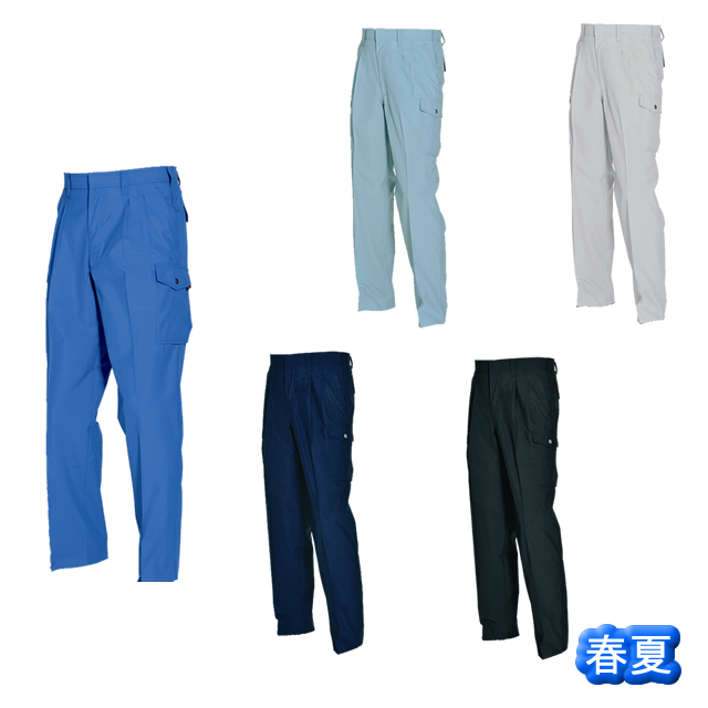 7067バートルツータックパンツ作業ズボン