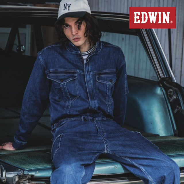 EDWINエドウィンつなぎ服つづき服作業服作業着通販通信販売まとめ買い割引