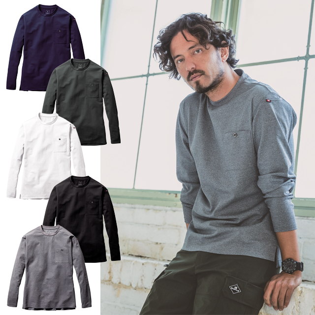 655BURTLE（バートル）長袖ポロシャツ