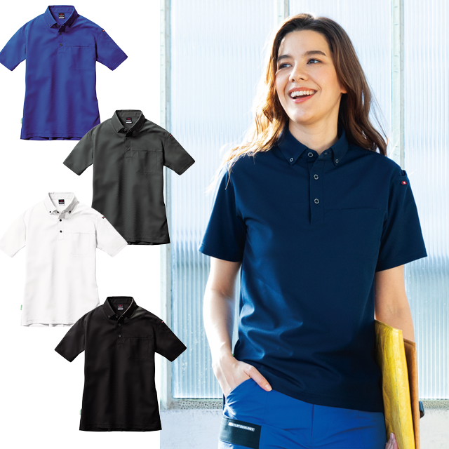 717BURTLE（バートル）半袖ポロシャツ