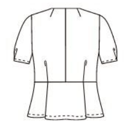 UNILADY事務服U22155N