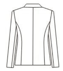 UNILADY事務服U2554