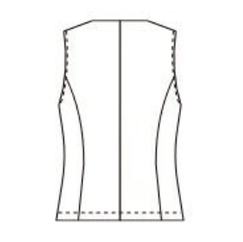 UNILADY事務服U52155N