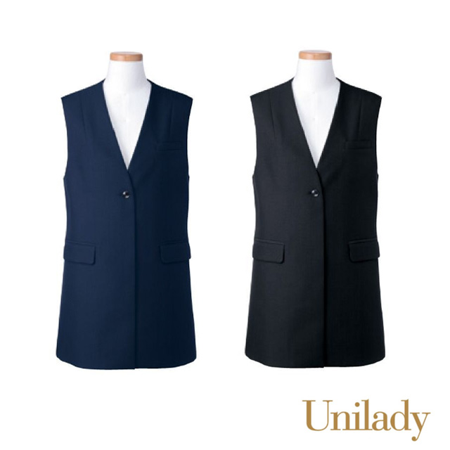 U5554ユニレディ事務服ジレ