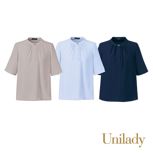 U82556ユニレディ事務服半袖ポロシャツ