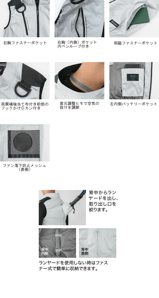 XE98104空調服XEBECジーベックファン気化熱涼しい炎天下扇風機迷彩柄真夏日猛暑